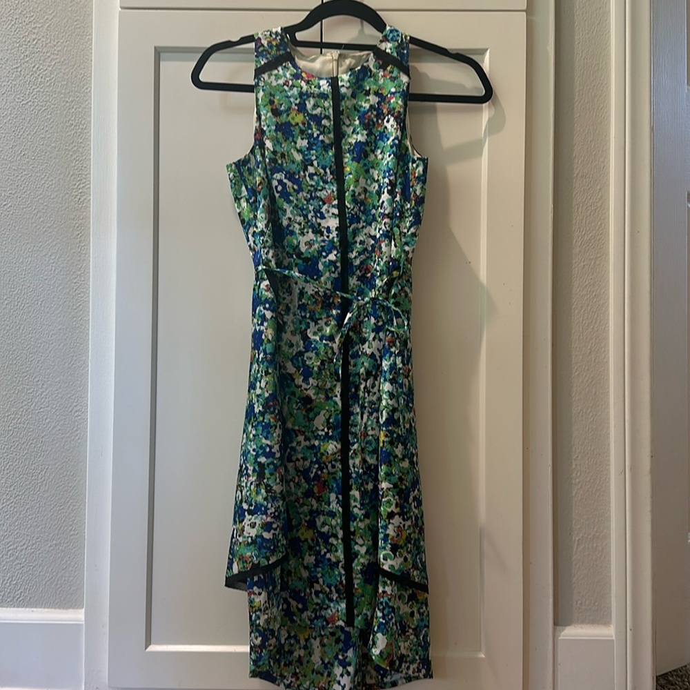 **LAST CHANCE** Ann Taylor Petite A-Line Tie Waist dress